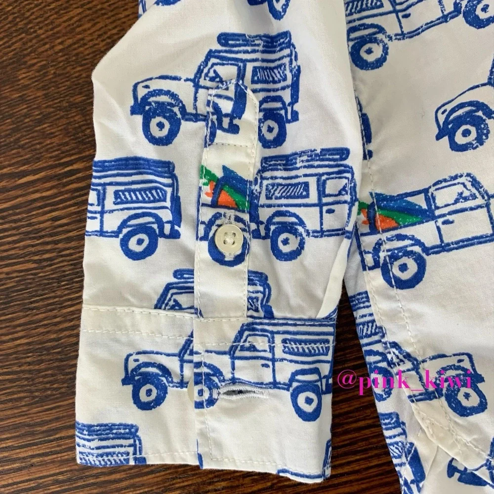 Baby Gap Toddler Printed Button Down Shirt